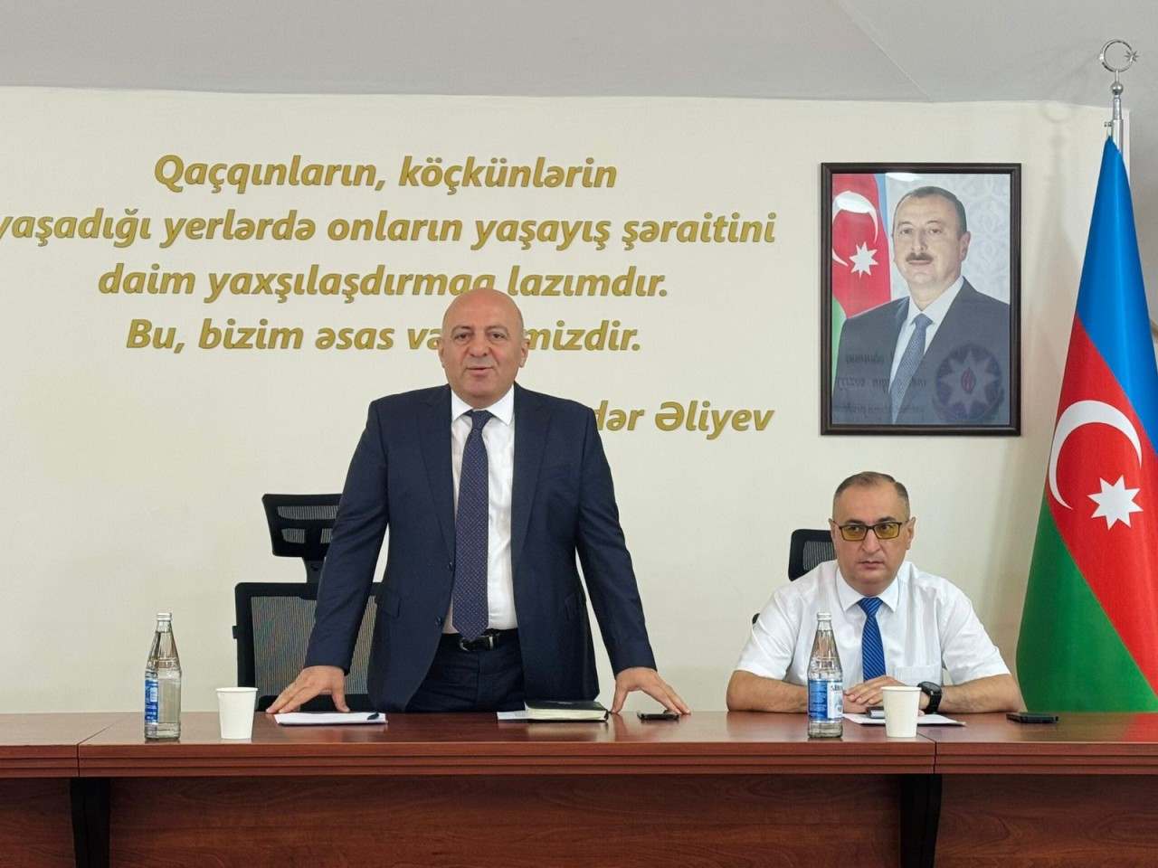 Ağdərə sakinləri mina təhlükəsi ilə bağlı maarifləndirildi - FOTOLAR